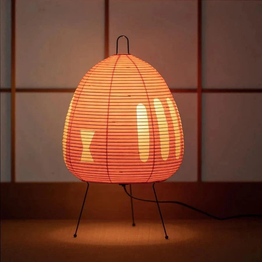 Lampe de Table Japonaise Wabi-Sabi