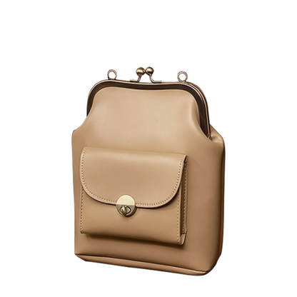Hélène Sac à Main en Cuir pour Femme | Sac Bandoulière Rétro Classique