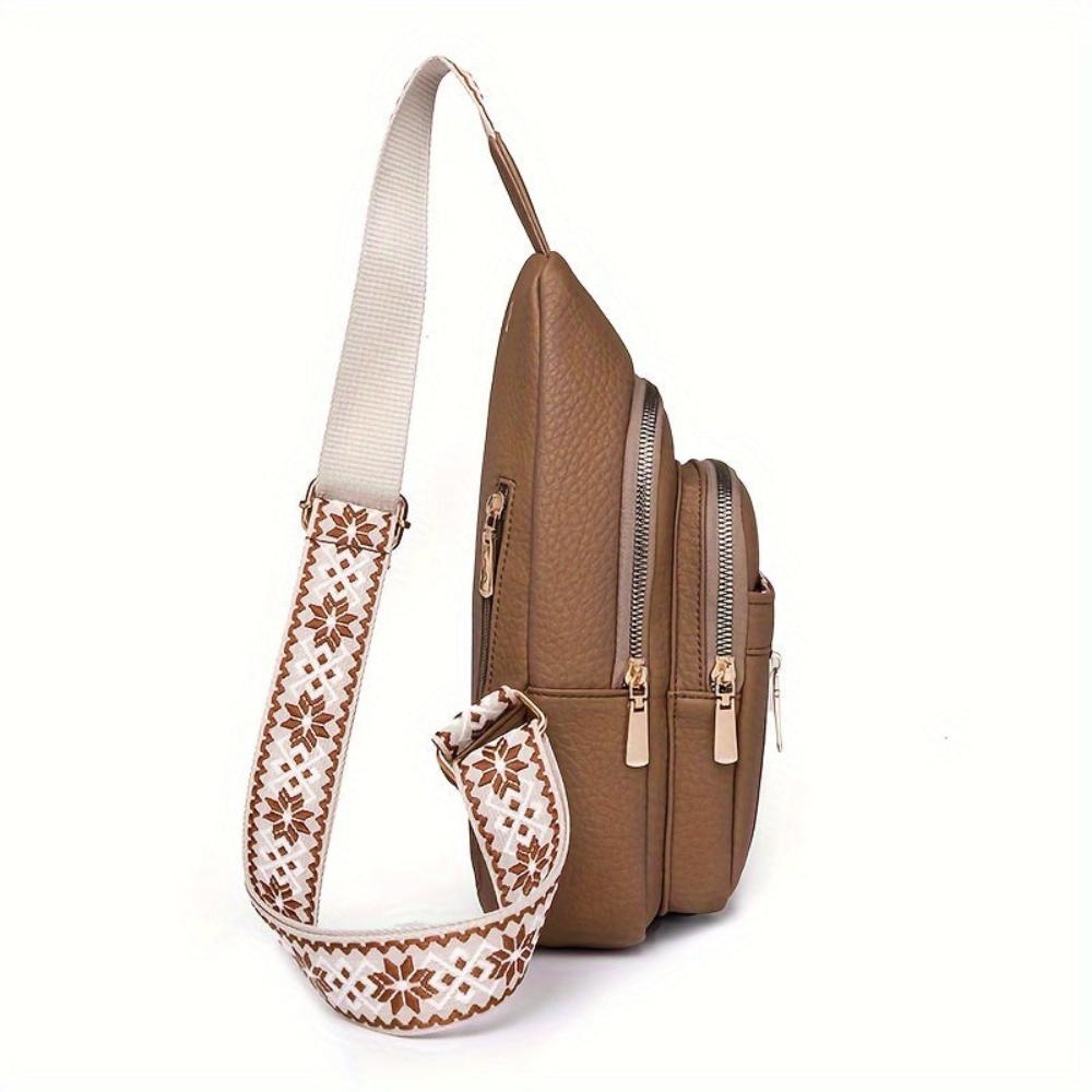 Clémentea Sac à Bandoulière Rétro en Cuir | Sac a Main Compact pour Femme