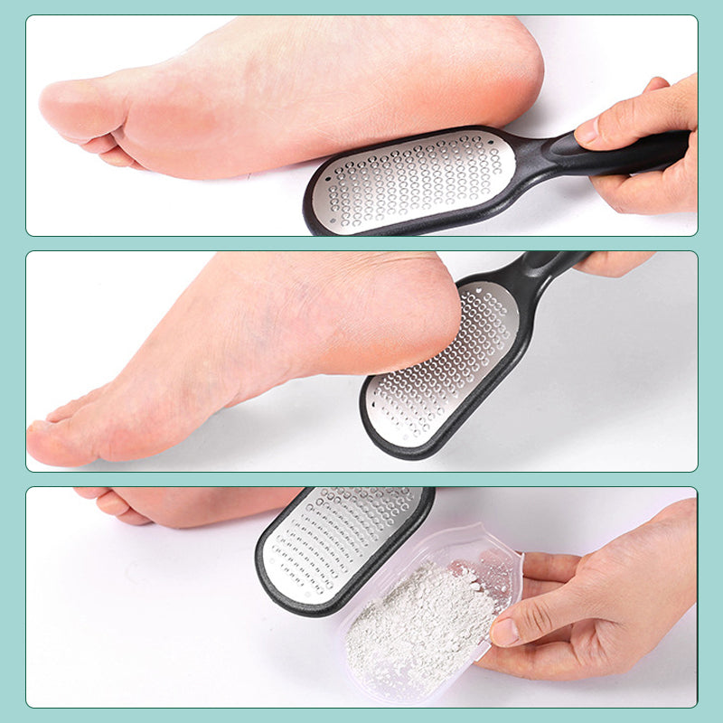 Râpe Pied Inox Anti-Callosités Pro