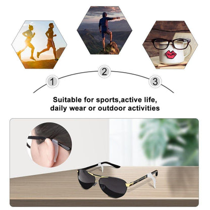 Crochets Lunettes Oreille – Antiglisse – Silicone