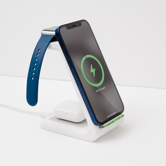 Station Charge Sans Fil 3-en-1