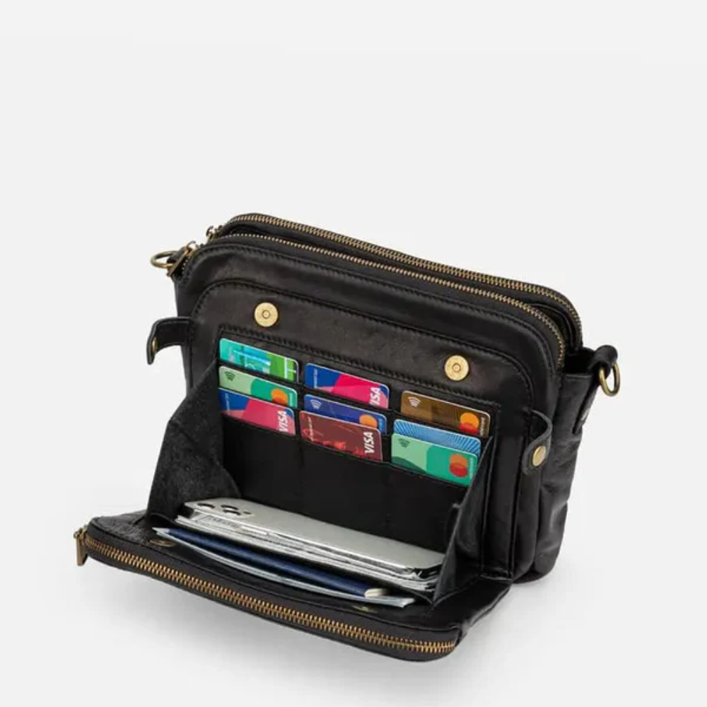 Zéphira Sac Porté Travers Luxe pour Femme | Sac d’Épaule en Cuir Pleine Fleur Premium
