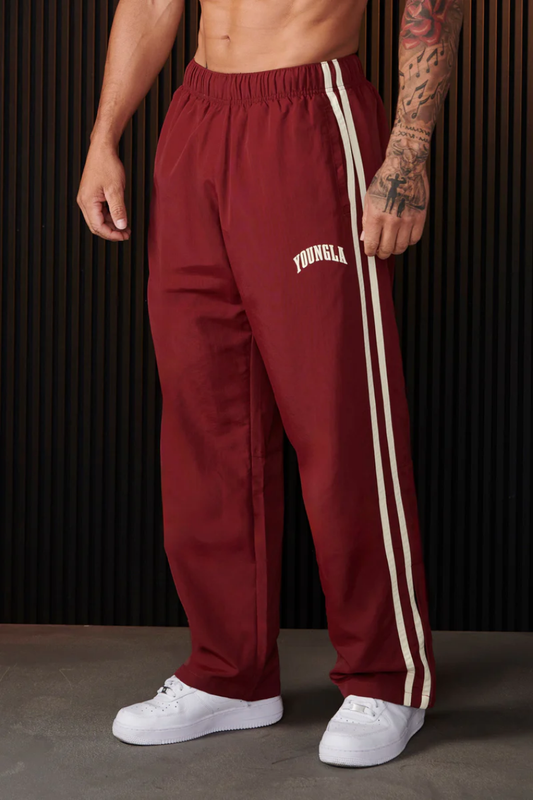Pantalon de Jogging de Sport pour Homme | Rayures Rétro Confort