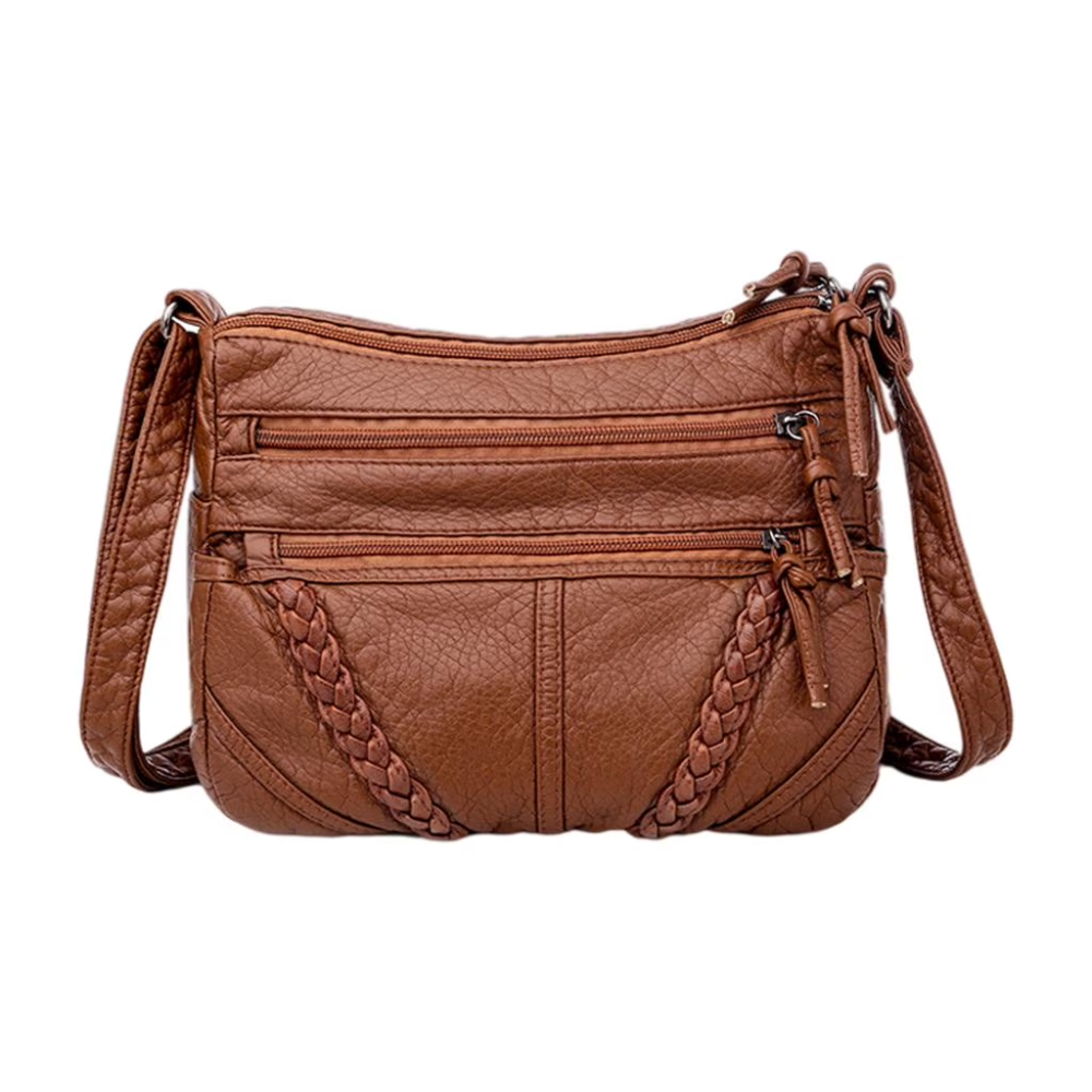Vélie Sac Bandoulière Tressé | Sac Bandoulière Élégant et Confortable
