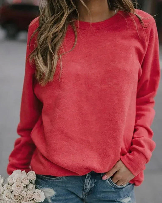 Sweat Col Rond Confort Automne