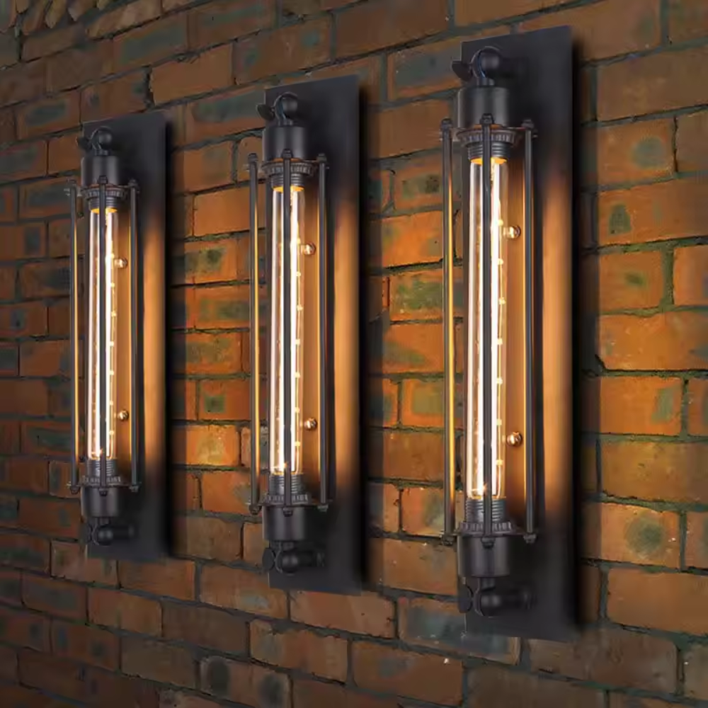 Applique Murale – Ampoule Edison – Métal