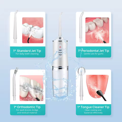 Hydropulseur Dentaire – Électrique – Rechargeable