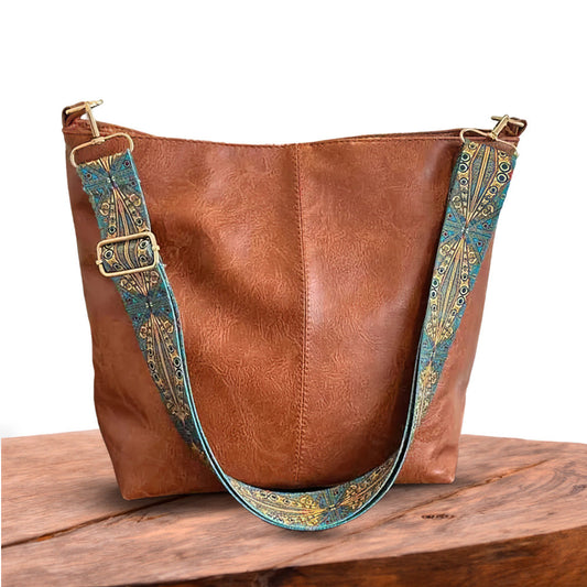 Sévalie Sac à Épaule en Cuir pour Femme | Sac Bandoulière Élégant