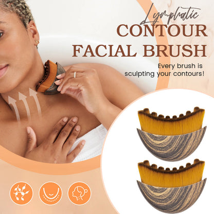 Brosse Contouring Visage Lissante