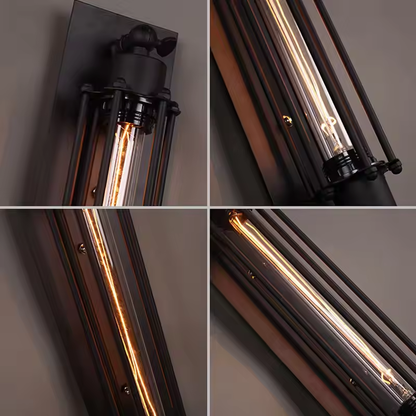 Applique Murale – Ampoule Edison – Métal