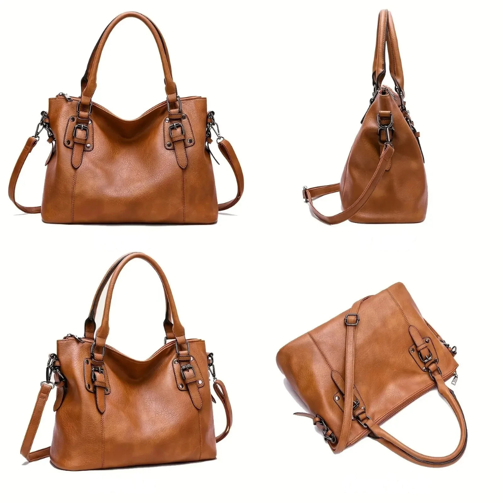 Chérie Sac Cabas Classique en Cuir | Sac Bandoulière Spacieux