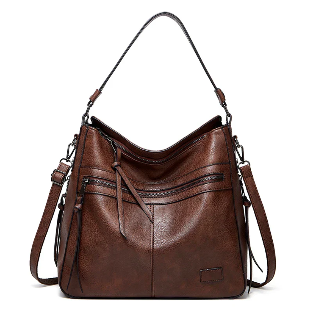 Amélise Sac à Main en Cuir Classique pour Femme | Sac Bandoulière Élégant du Quotidien