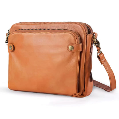Zéphira Sac Porté Travers Luxe pour Femme | Sac d’Épaule en Cuir Pleine Fleur Premium