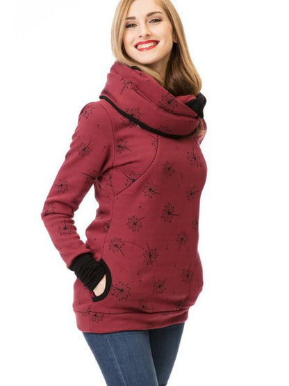 Sweat Allaitement Zippé Maternité Confort