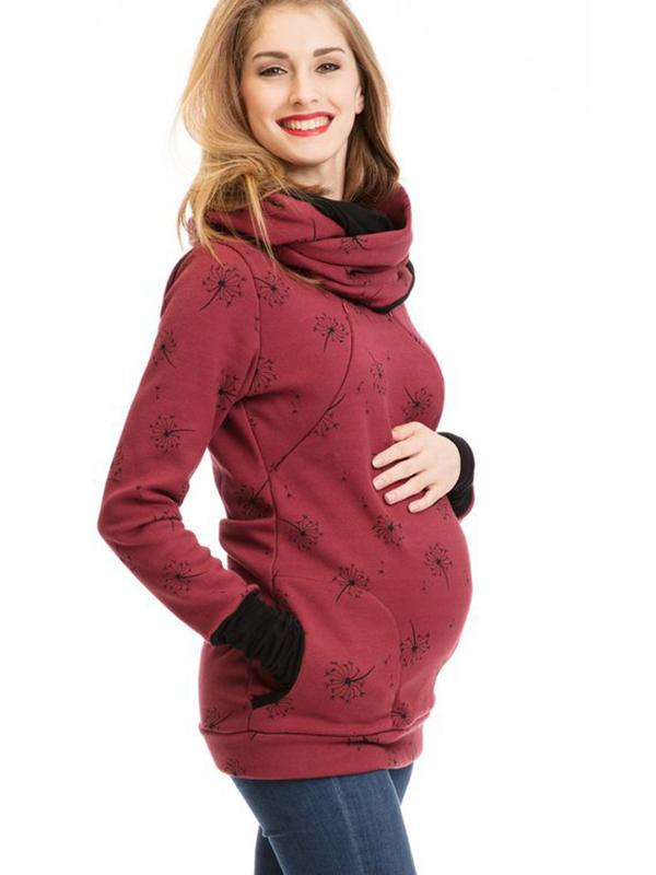 Sweat Allaitement Zippé Maternité Confort