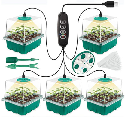 Mini Serre Semis – Éclairage LED – Intérieur