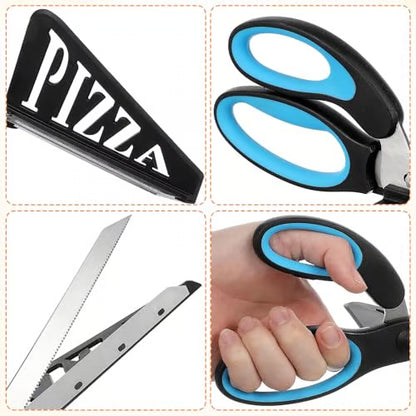 Ciseaux Pizza 2-en-1 Découpe Service