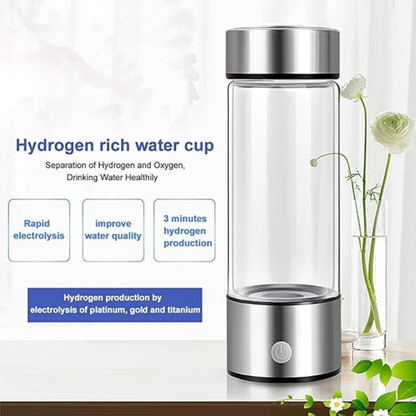 Bouteille Hydrogène – Rechargeable USB – Eau