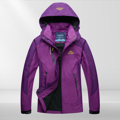 Veste de Randonnée Imperméable – Capuche Réglable – Poches Zippées