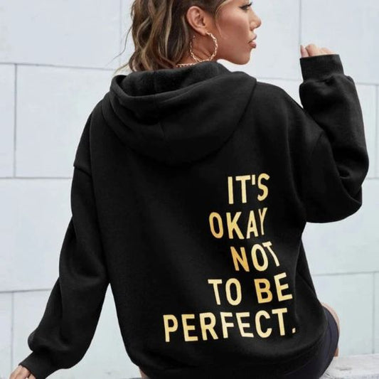 Hoodie Femme Message Positif