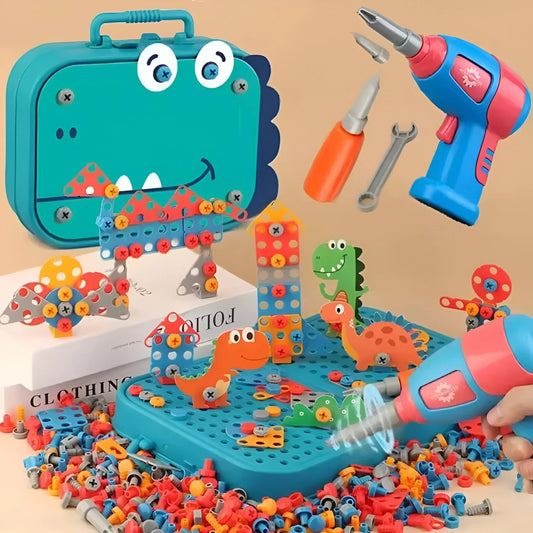 Kit Bricolage Enfant – Perceuse Jouet – Valise