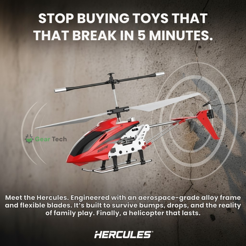 Mini Hélicoptère RC Incassable Gyroscope