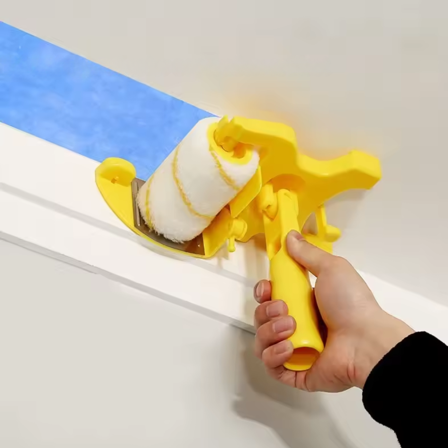 EdgeMaster Rouleau à Peinture | Finition Parfaite Sans Ruban