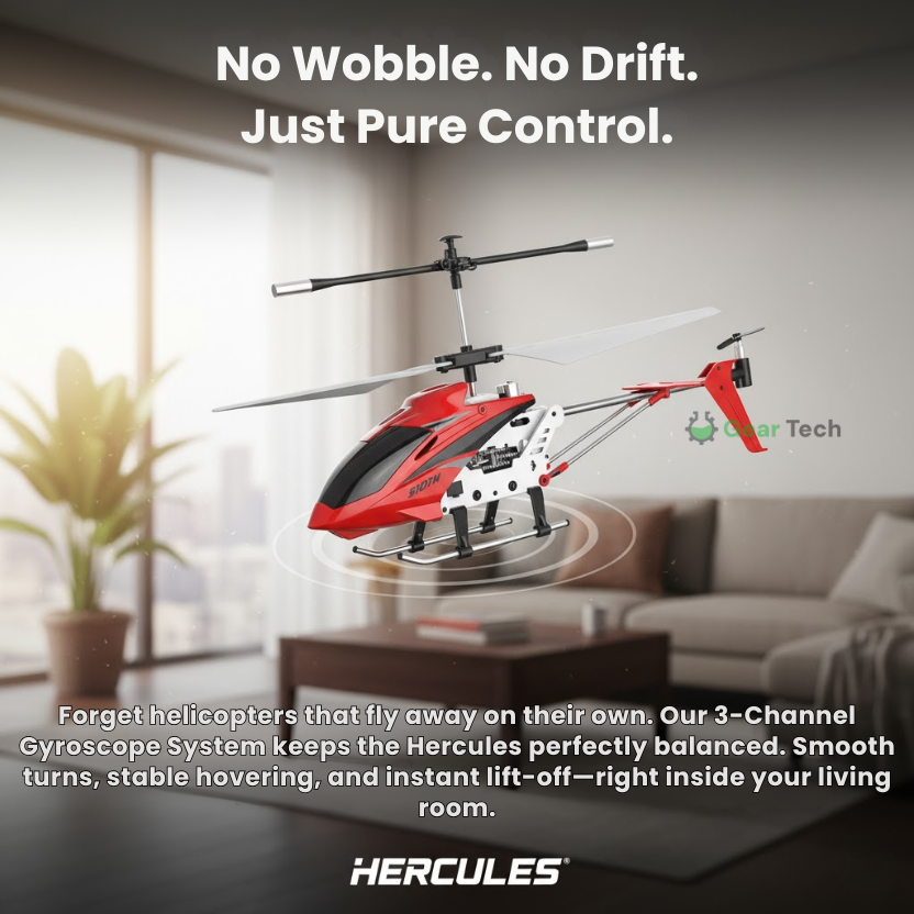 Mini Hélicoptère RC Incassable Gyroscope