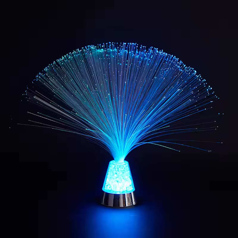 Lampe à Fibres Optiques Changeant de Couleur | Lueur RGB 7 Couleurs