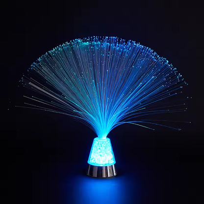 Lampe à Fibres Optiques Changeant de Couleur | Lueur RGB 7 Couleurs