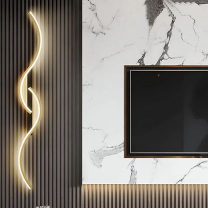 Applique Murale LED Design Ondulé