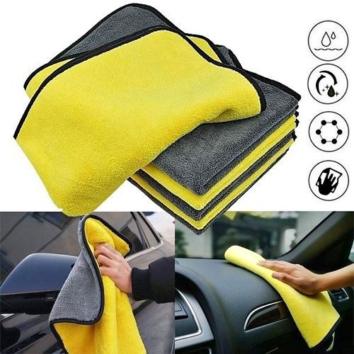 Lot 3 Chiffons Microfibre Auto