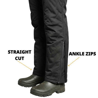 Pantalon Imperméable Doublé Polaire Unisexe