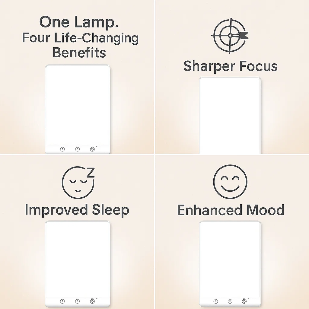 Lampe Luminothérapie 10 000 Lux
