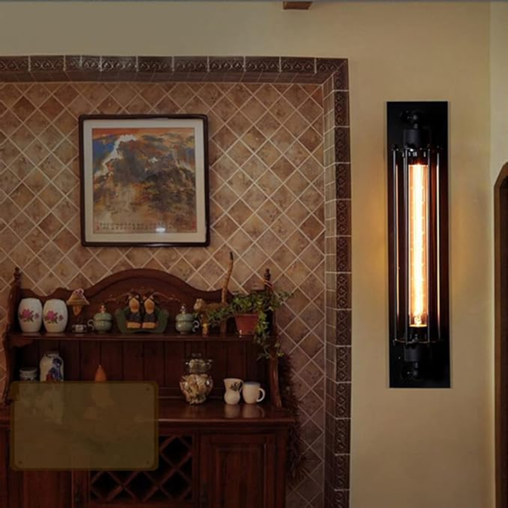 Applique Murale – Ampoule Edison – Métal