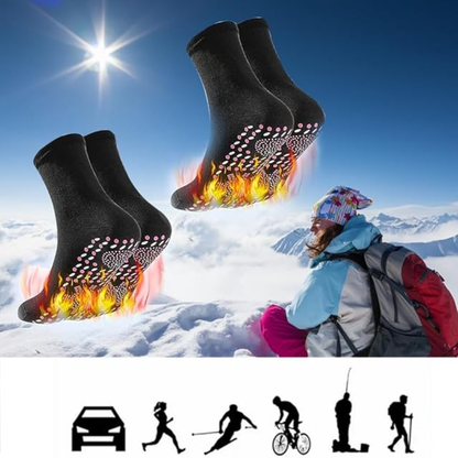 VitalSocks Chaussettes Thérapie Magnétique | Boost de Circulation Auto-Chauffant