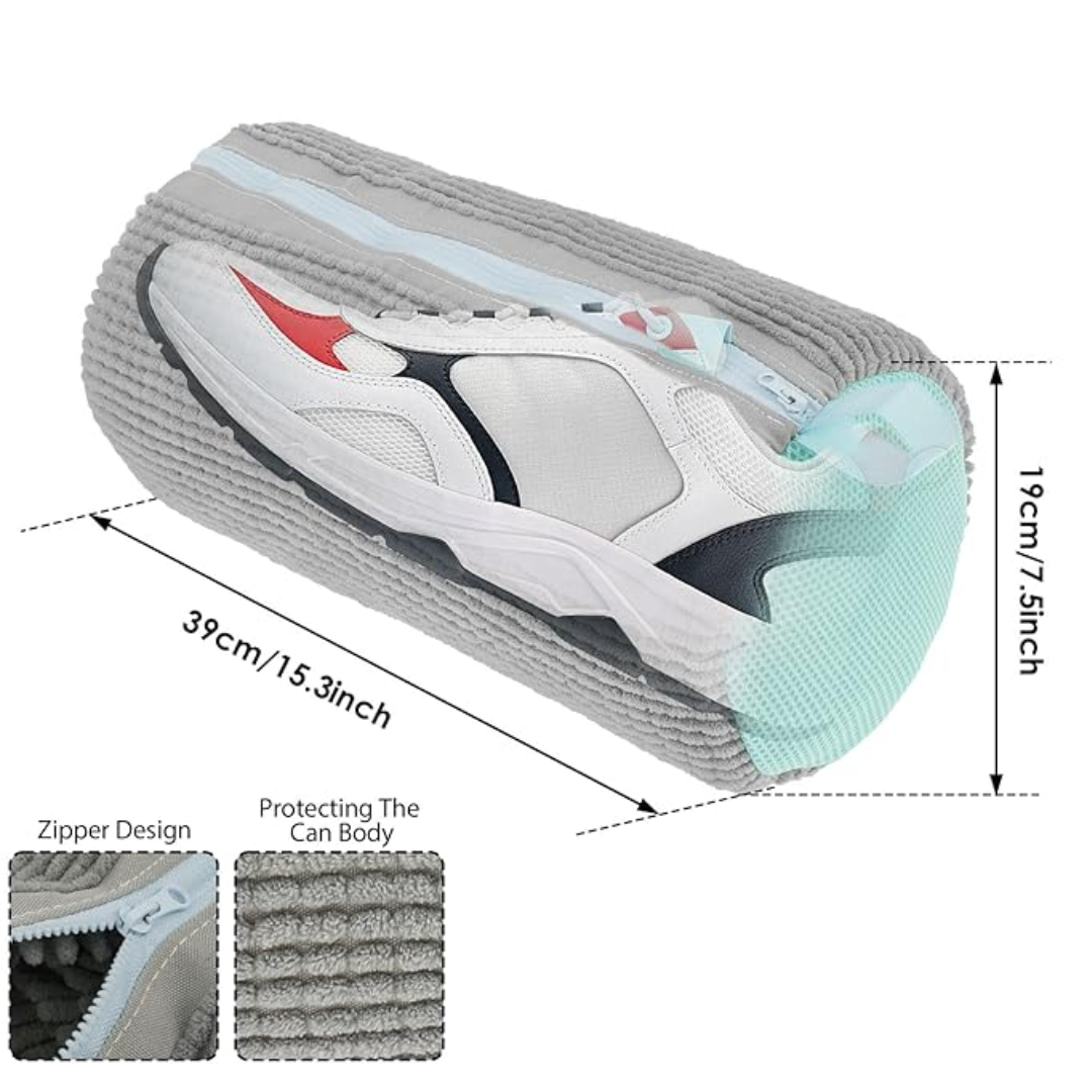 Sac Lavage Chaussures – Protecteur – Zippé