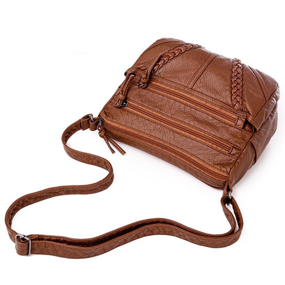 Vélie Sac Bandoulière Tressé | Sac Bandoulière Élégant et Confortable