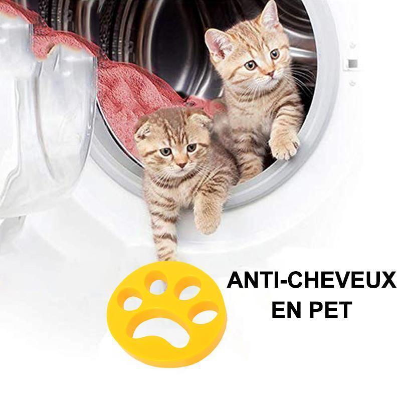 Attrape-Poils Animaux Lave-Linge Réutilisable
