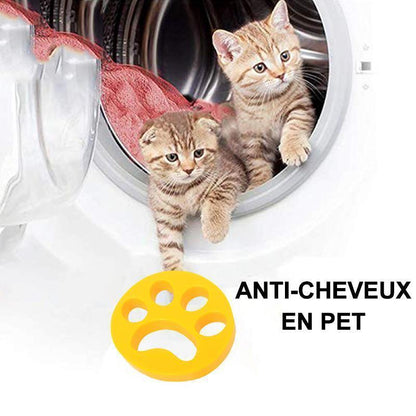 Attrape-Poils Animaux Lave-Linge Réutilisable