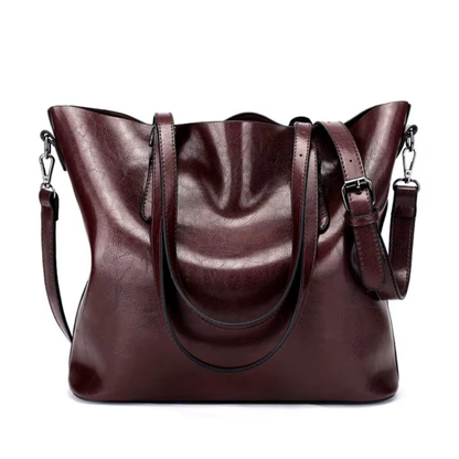 Maélie Sac Cabas en Cuir pour Femme | Sac Épaule Confort Luxe