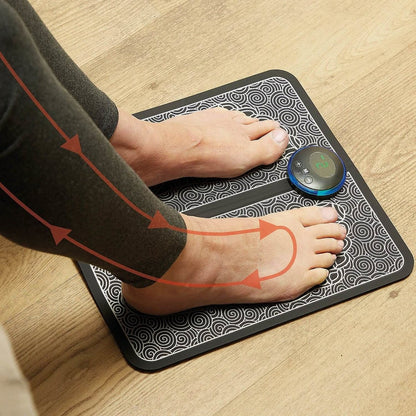 FlexiPulse EMS Stimulateur de Pieds | Jambes Légères en Quelques Minutes