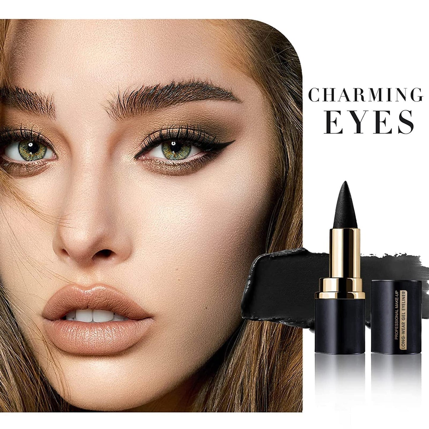 Eyeliner Gel Mat Waterproof Longue Tenue