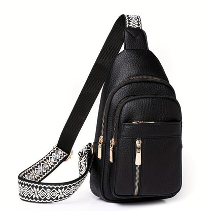 Clémentea Sac à Bandoulière Rétro en Cuir | Sac a Main Compact pour Femme