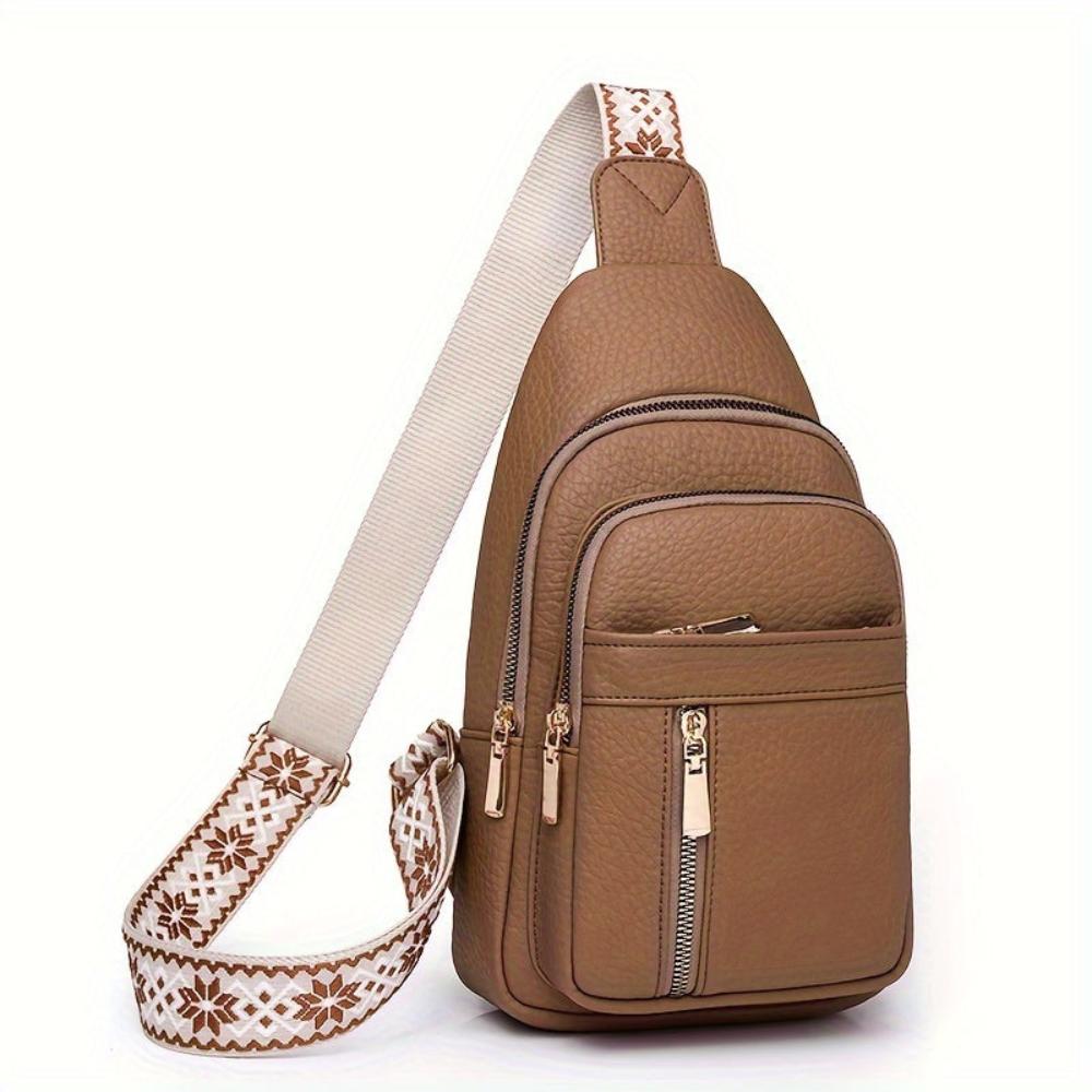 Clémentea Sac à Bandoulière Rétro en Cuir | Sac a Main Compact pour Femme