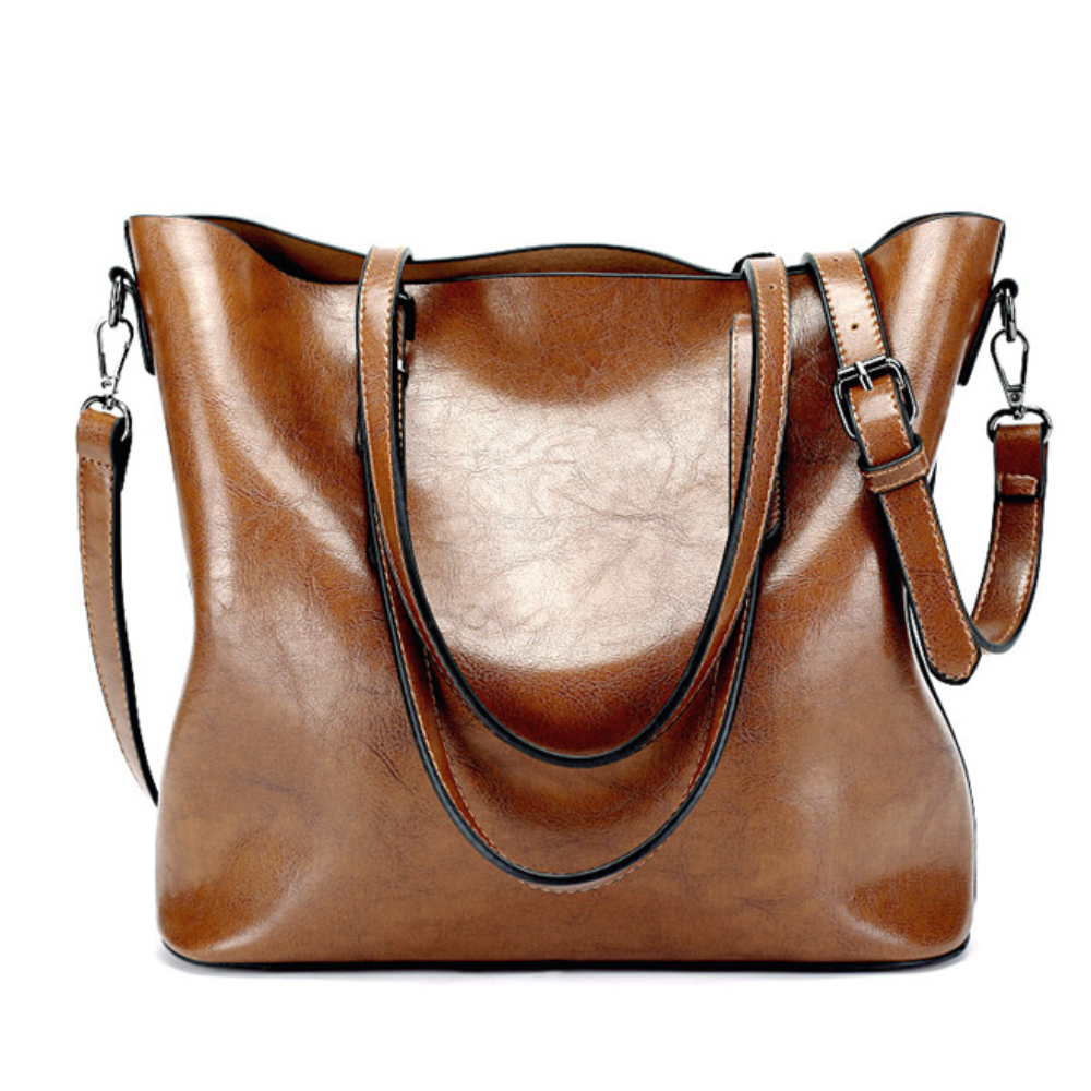 Maélie Sac Cabas en Cuir pour Femme | Sac Épaule Confort Luxe