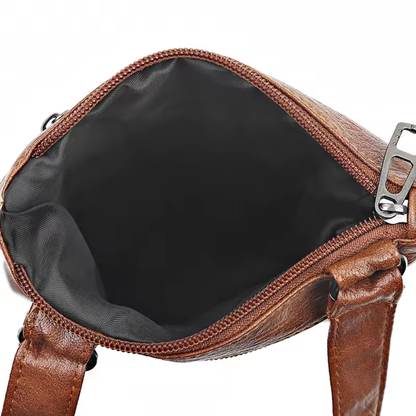 Amélie Bandoulière en Cuir | Sac Bandoulière Compact pour Femme