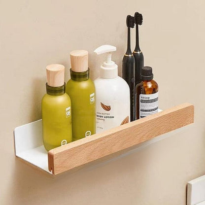 Étagère Murale – Bois – Rebord