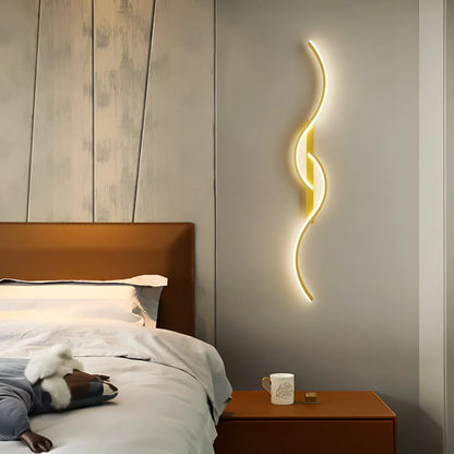 Applique Murale LED Design Ondulé